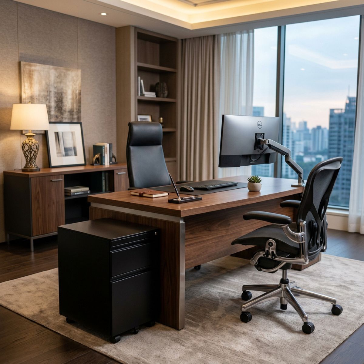 Mobiliario reacondicionado premium para oficinas de alta gama